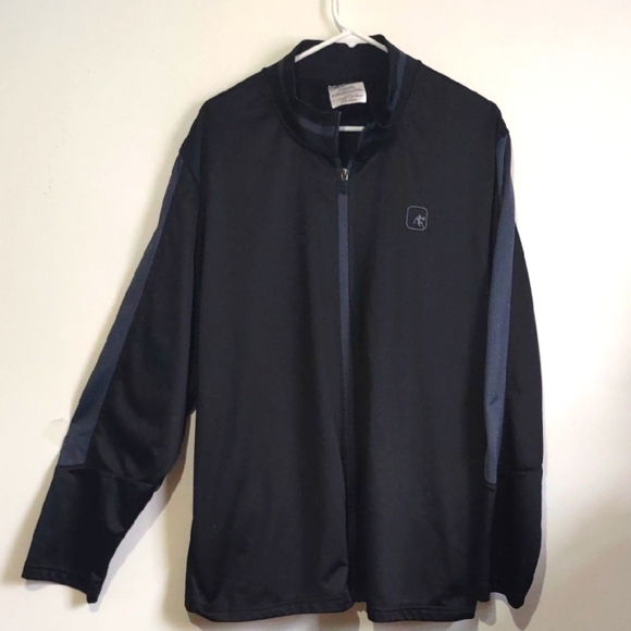 And1 Men's Zip-Up Jacket Track Coat Windbreaker Basketball Jacket Size 2XL Black - Picture 1 of 6